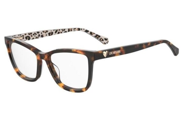 Glasses Love Moschino MOL632 H7P Rechteck Havanna