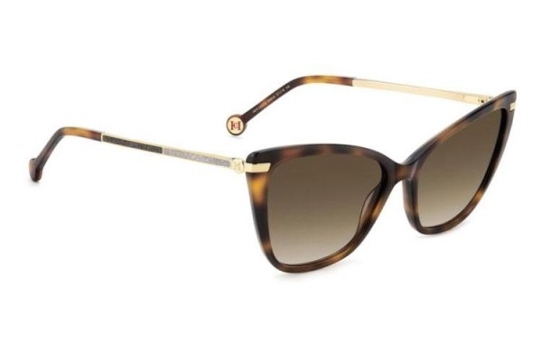 Sonnenbrille Carolina Herrera HER0262/S 086/HA Cat Eye Havanna