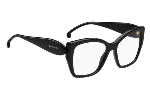 Glasses Etro ETRO0059 807 Rechteck Schwarz