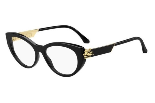 Glasses Etro ETRO0041 807 Cat Eye Schwarz