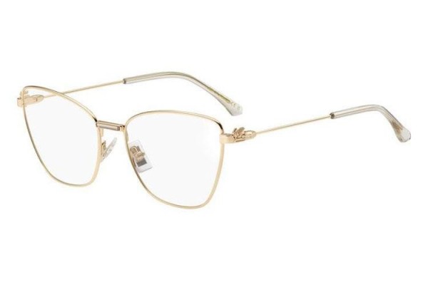 Brillen Etro ETRO0023 000 Cat Eye Gold