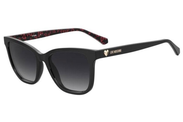 Sonnenbrille Love Moschino MOL078/S INA/9O Cat Eye Schwarz