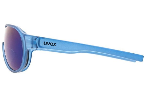 Sunglasses uvex sportstyle 512 Blue Transparent S3 Monoscheibe | Shield Blau