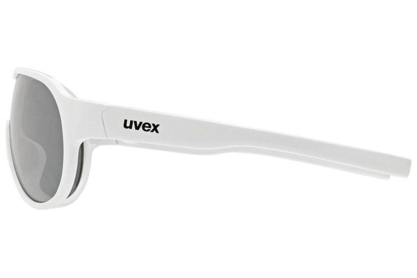 Sonnenbrille uvex sportstyle 512 White S3 Monoscheibe | Shield Weiß