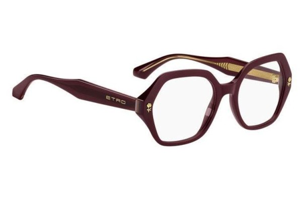 Glasses Etro ETRO0012 LHF Quadratisch Rot