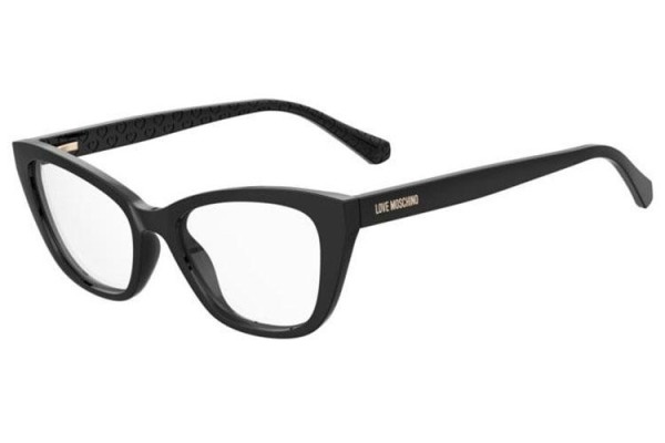 Glasses Love Moschino MOL636 807 Cat Eye Schwarz