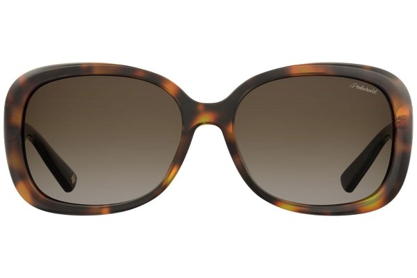 Sonnenbrille Polaroid PLD4069/G/S/X 086/LA Polarized Quadratisch Havanna