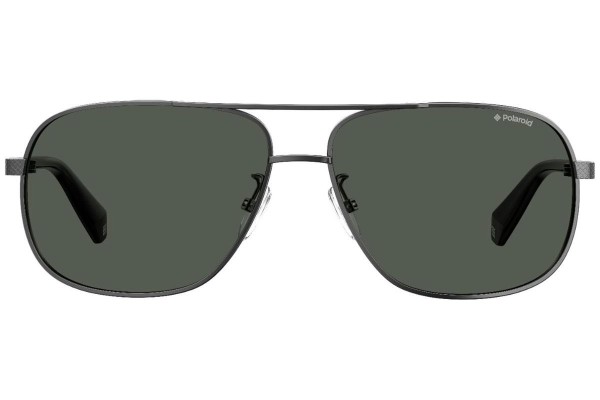 Sonnenbrille Polaroid PLD2074/S/X KJ1/M9 Polarized Pilot Silber