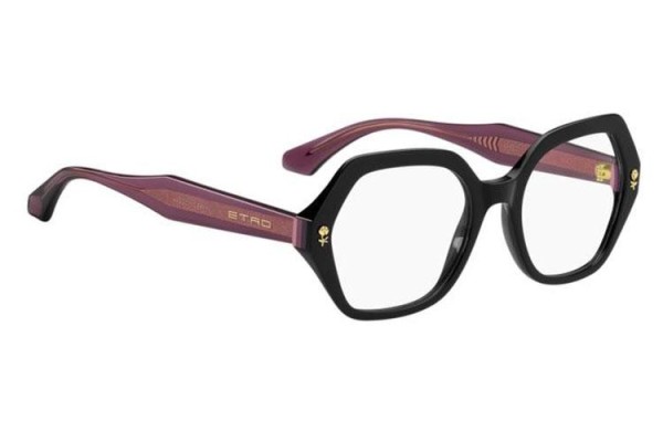 Glasses Etro ETRO0012 HK8 Quadratisch Schwarz