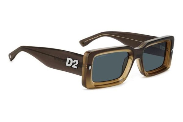 Sonnenbrille Dsquared2 D20142/S 9EN/KU Rechteck Braun