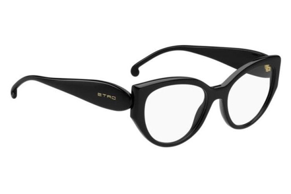 Glasses Etro ETRO0057 807 Cat Eye Schwarz