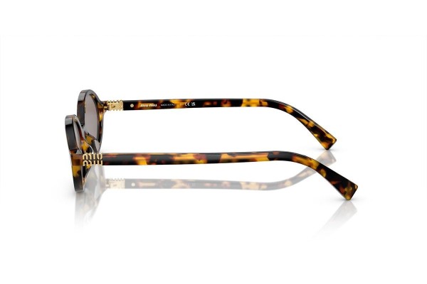 Sonnenbrille Miu Miu MU04ZS VAU07F Oval Havanna