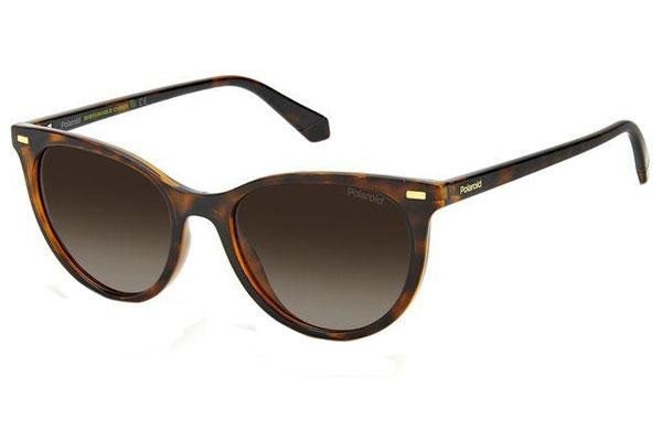 Sonnenbrille Polaroid PLD4107/S 086/LA Polarized Cat Eye Havanna