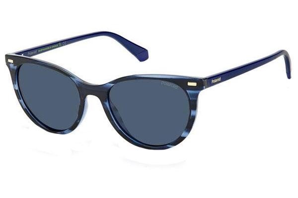 Sonnenbrille Polaroid PLD4107/S JBW/C3 Polarized Cat Eye Blau