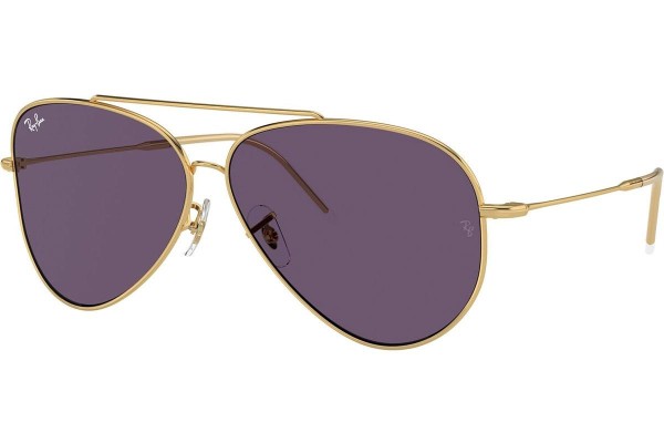 Sonnenbrille Ray-Ban Aviator Reverse RBR0101S 001/1A Pilot Gold