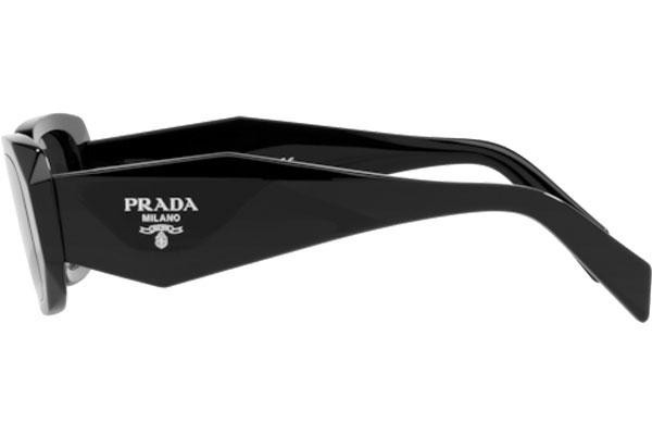 Sonnenbrille Prada PR17WS 1AB5S0 Rechteck Schwarz