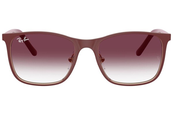 Sunglasses Ray-Ban Junior RJ9551S 296/8H Quadratisch Rot