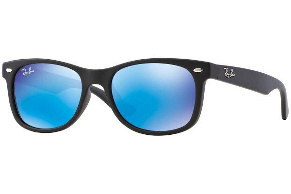 Sonnenbrille Ray-Ban Junior New Wayfarer Junior RJ9052S 100S55 Quadratisch Schwarz