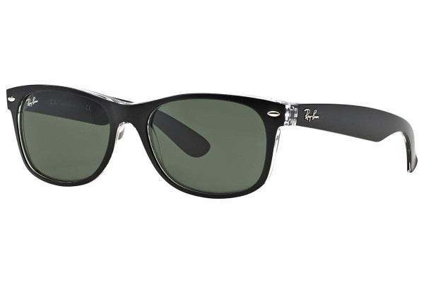 Sonnenbrille Ray-Ban New Wayfarer Color Mix RB2132 6052 Quadratisch Schwarz