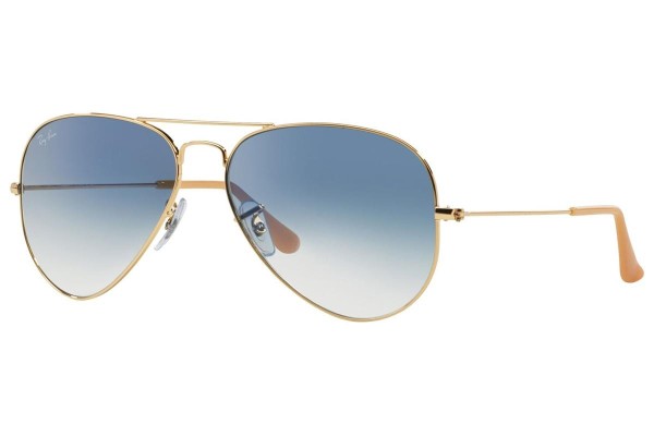 Sonnenbrille Ray-Ban Aviator Gradient RB3025 001/3F Pilot Gold