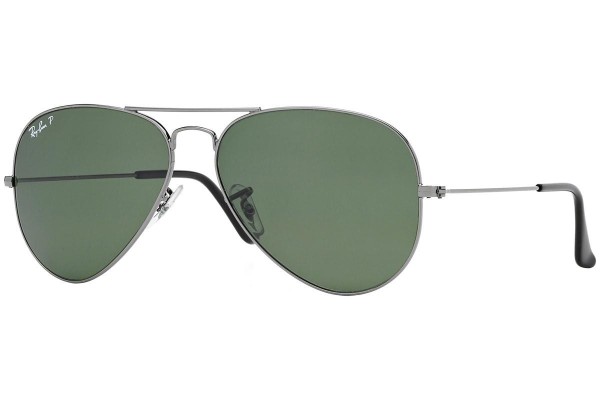 Sunglasses Ray-Ban Aviator Classic RB3025 004/58 Polarized Pilot Silber