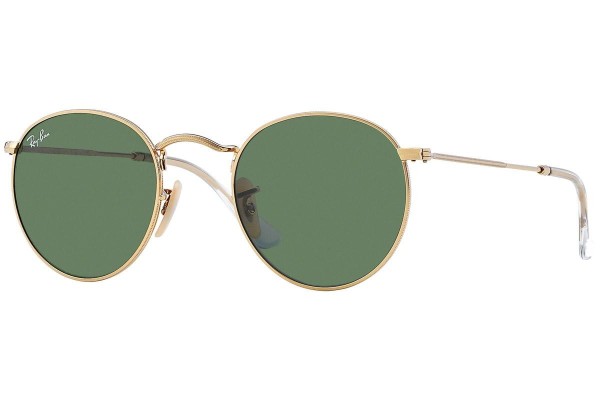 Sonnenbrille Ray-Ban Round Metal Metal RB3447 001 Rund Gold