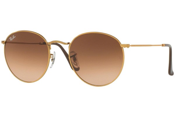 Sonnenbrille Ray-Ban Round Metal Metal RB3447 9001A5 Rund Gold