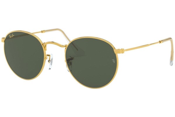 Sonnenbrille Ray-Ban Round Metal RB3447 919631 Rund Gold