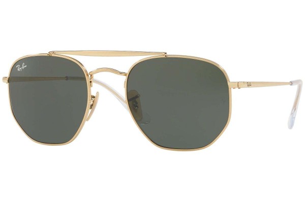 Sonnenbrille Ray-Ban Marshal RB3648 001 Quadratisch Gold