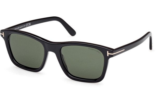 Sonnenbrille Tom Ford Barron FT1179 01N Quadratisch Schwarz