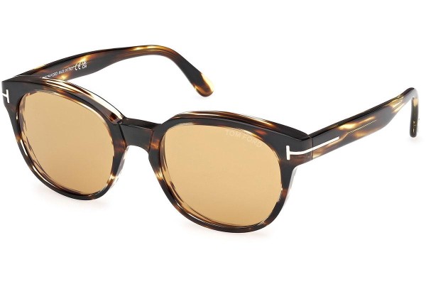 Sonnenbrille Tom Ford Mert FT1180 52E Rund Havanna