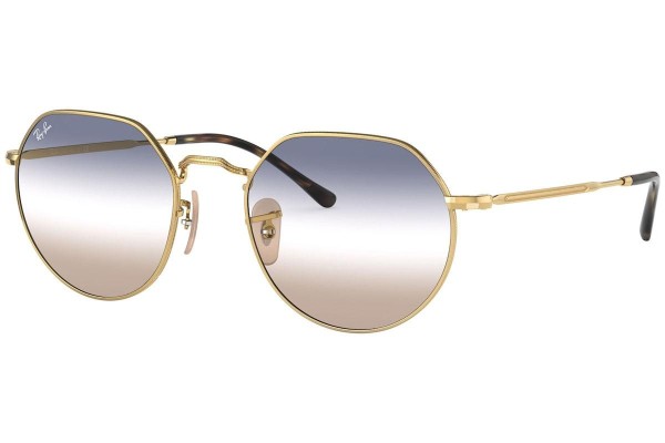 Sonnenbrille Ray-Ban Jack RB3565 001/GD Rund Gold