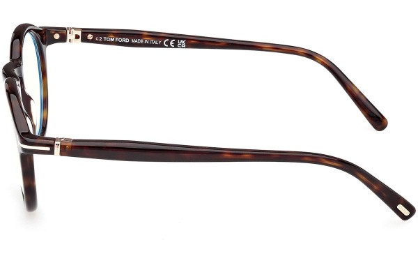 Brillen Tom Ford FT5979-B 052 Rund Havanna