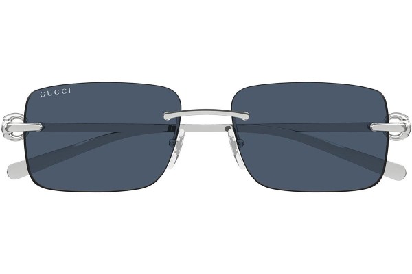 Sonnenbrille Gucci GG1703S 003 Rechteck Silber