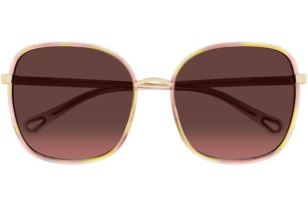 Sonnenbrille Chloe CH0031S 014 Quadratisch Rosa