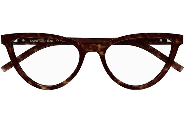 Brillen Saint Laurent SLM138 002 Cat Eye Havanna