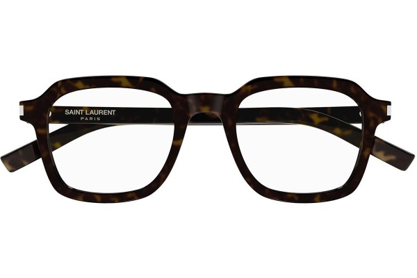 Brillen Saint Laurent SL715SLIMOPT 002 Quadratisch Havanna