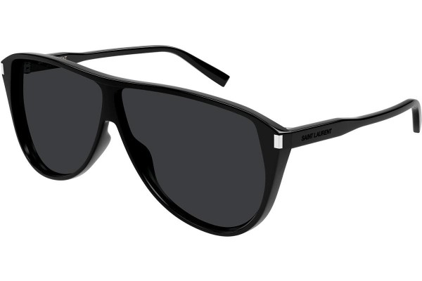 Sonnenbrille Saint Laurent SL731GASPAR 002 Quadratisch Schwarz