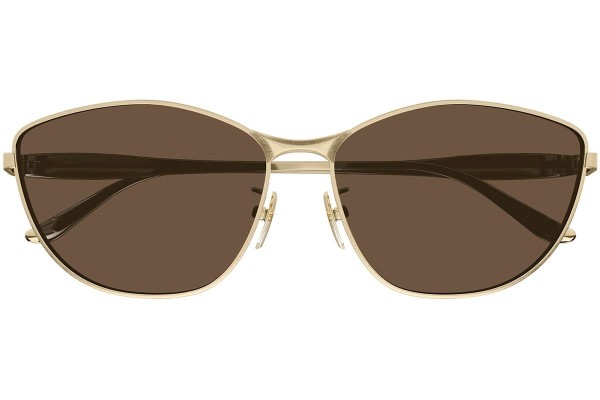 Sonnenbrille Balenciaga BB0358SK 003 Cat Eye Gold