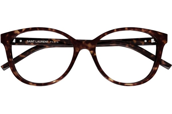 Brillen Saint Laurent SLM112 005 Rund Havanna