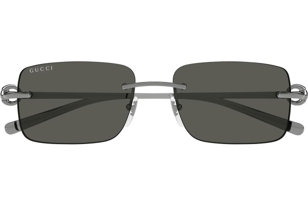 Sonnenbrille Gucci GG1703S 001 Rechteck Grau