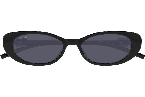 Sonnenbrille Gucci GG1680S 001 Oval Schwarz