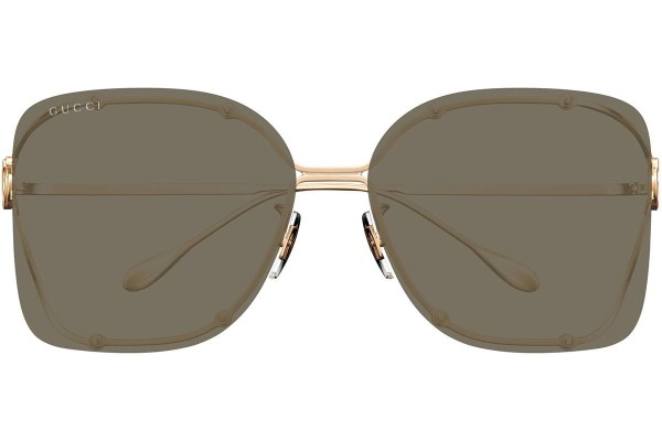 Sonnenbrille Gucci GG1713SA 002 Quadratisch Gold