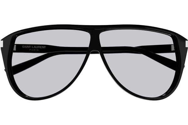 Sonnenbrille Saint Laurent SL731GASPAR 001 Quadratisch Schwarz