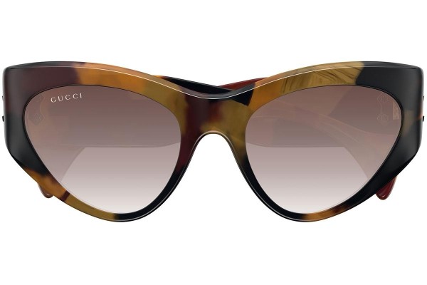 Sonnenbrille Gucci GG1704S 002 Cat Eye Havanna