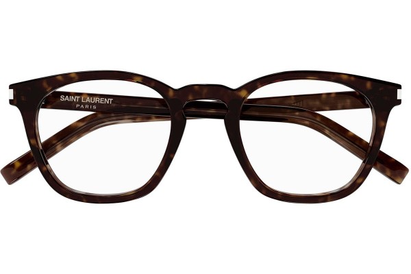 Brillen Saint Laurent SL28OPT 007 Rund Havanna