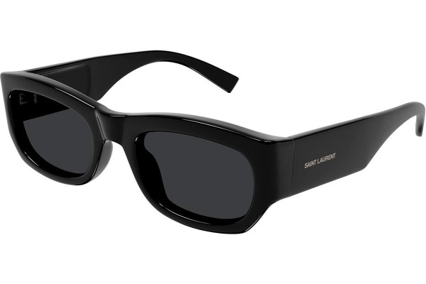 Sonnenbrille Saint Laurent SL713 001 Quadratisch Schwarz