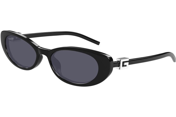 Sonnenbrille Gucci GG1680S 001 Oval Schwarz