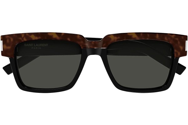 Sonnenbrille Saint Laurent SL732VADIM 003 Quadratisch Havanna