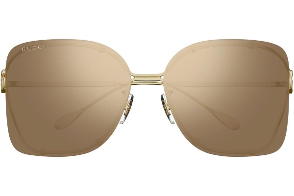 Sonnenbrille Gucci GG1713SA 003 Quadratisch Gold